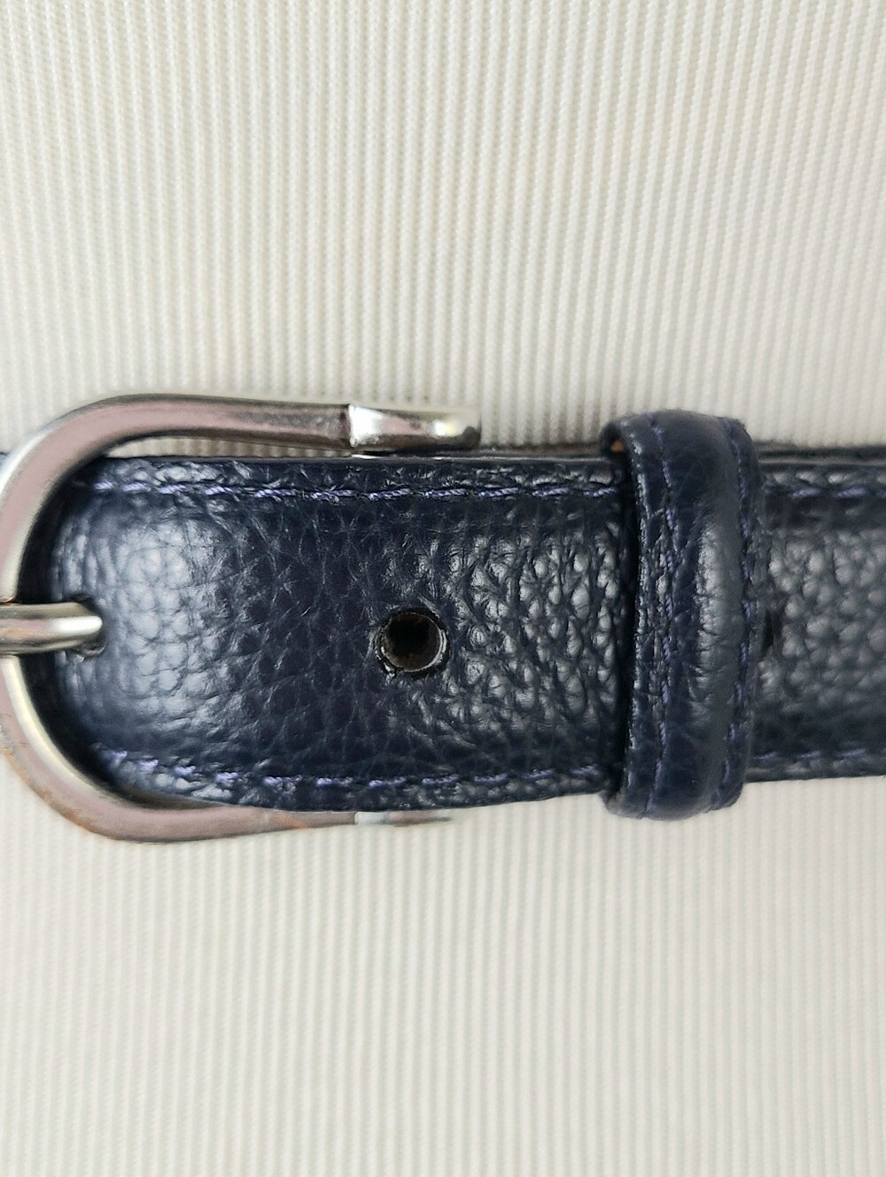 L.L. Bean Full Grain Genuine Leather Made in USA Vintage Belt - Picture 4 of 11